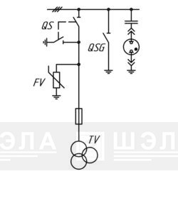 Трансформатор напряжения - ШЭЛА