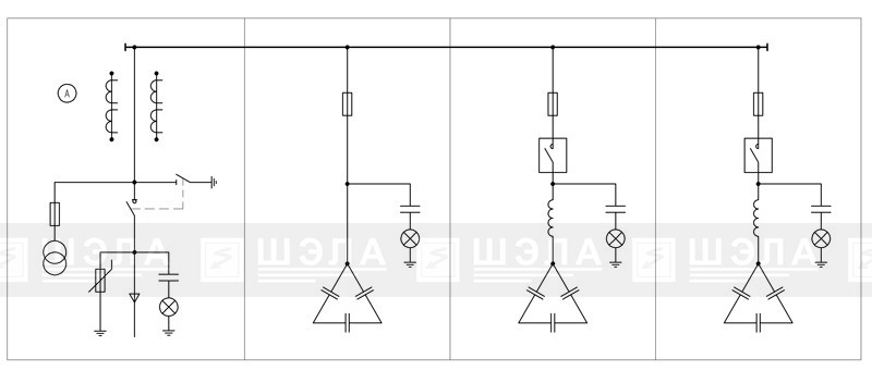 Установки конденсаторные компенсации реактивной мощности высоковольтные УКВ-РН-6(10) кВ
