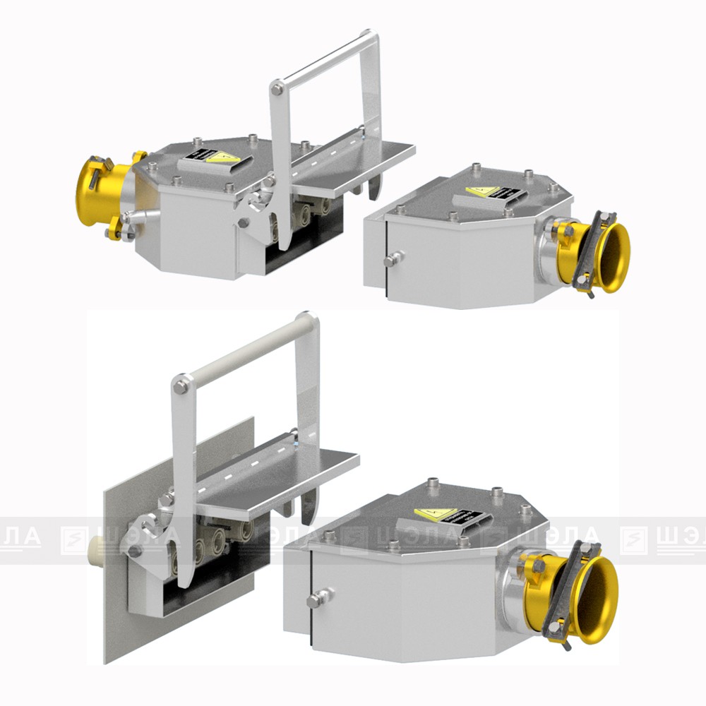 Соединитель низковольтный рудничный типа НШР-250(400)